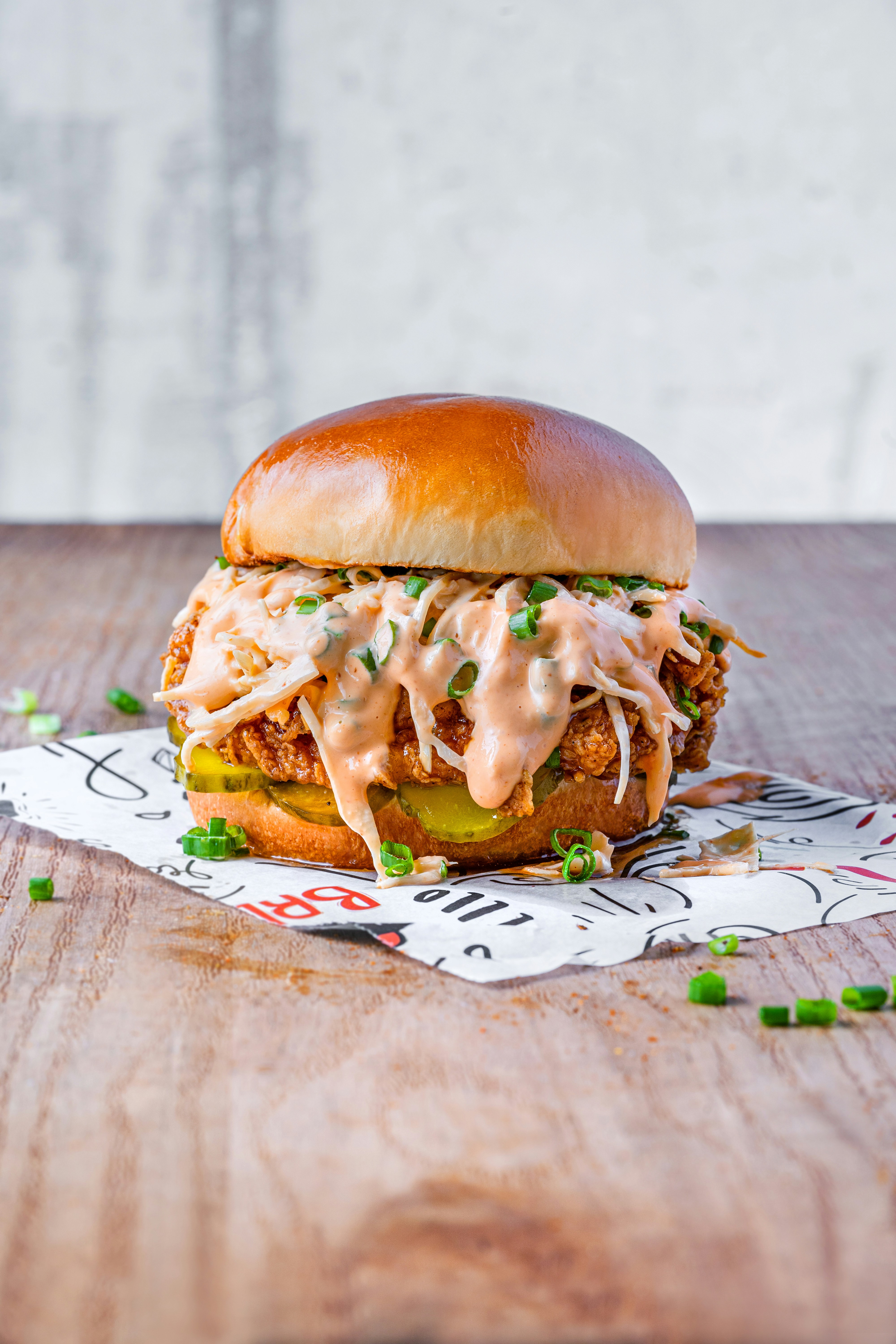 Spicy Chicken Burger